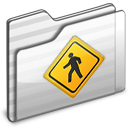 Public Folder white icon
